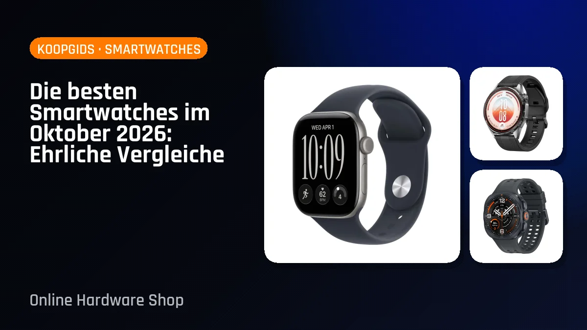 Die besten Smartwatches im Oktober 2026: Ehrliche Vergleiche für jeden Bedarf