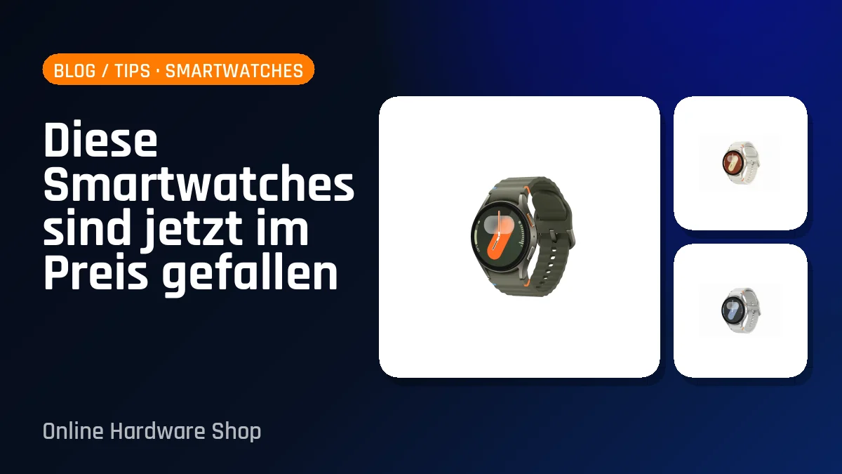 Diese Smartwatches sind jetzt im Preis gefallen