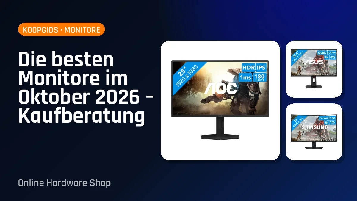 Die besten Monitore im Oktober 2026 – Kaufberatung
